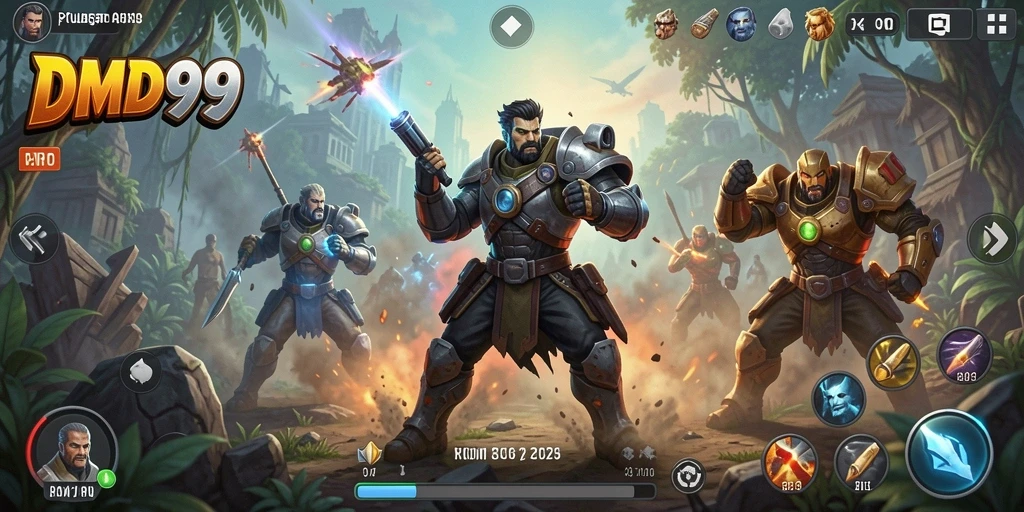 Tampilan gameplay DMD999 yang penuh aksi dan menegangkan.