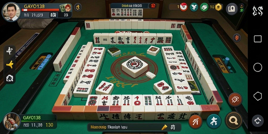 Screenshot gameplay GAYO138 menampilkan tantangan Mahjong yang menarik.