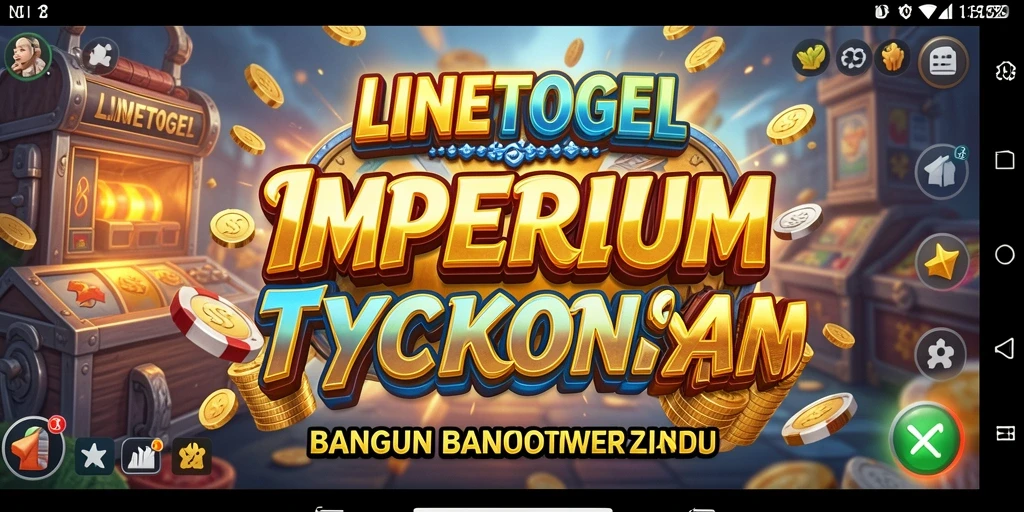 Tampilan screenshot LINETOGEL menampilkan gameplay Tycoon yang mendebarkan.