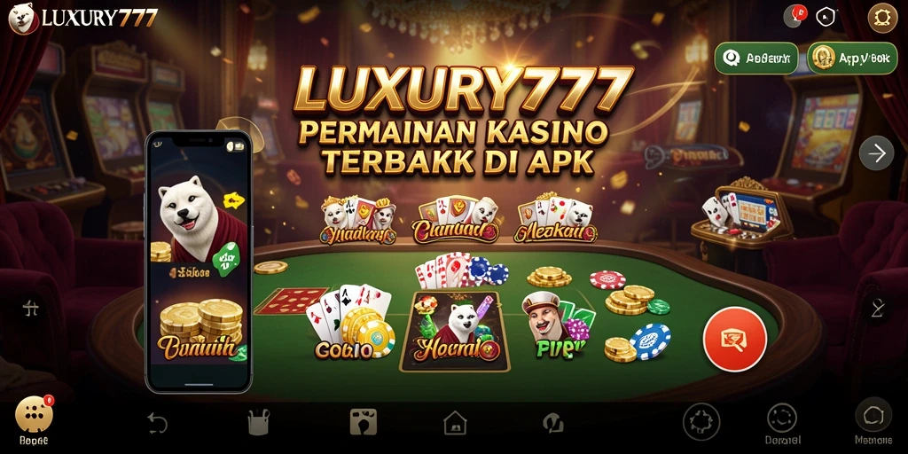 Gameplay menarik LUXURY777 yang memukau di layar smartphone.