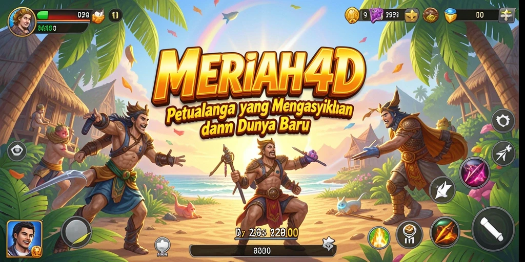 Tampilan gameplay menarik dari MERIAH4D yang penuh petualangan.