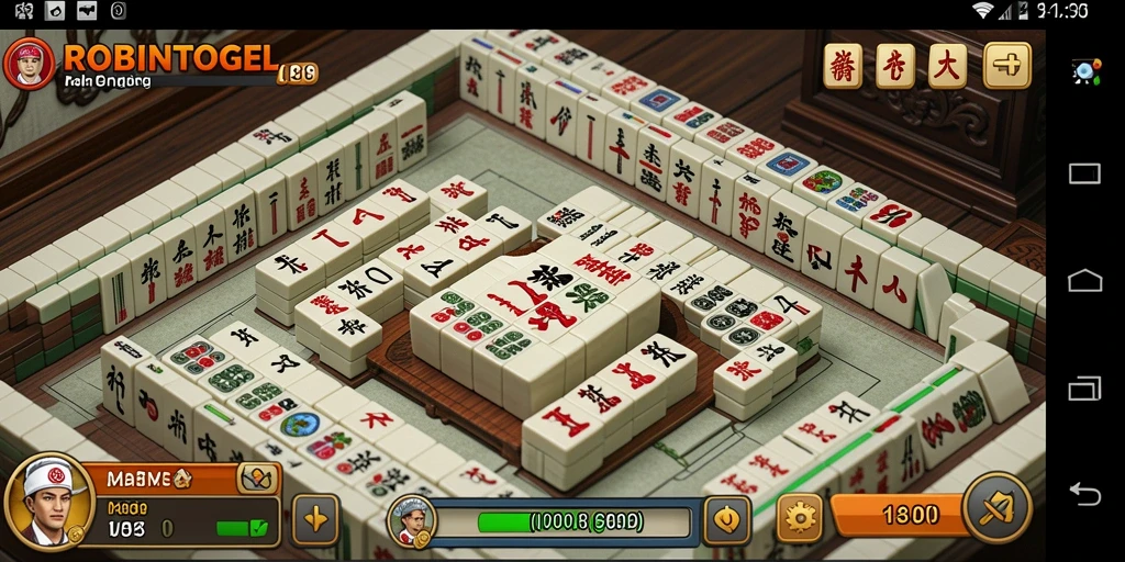 Tampilan gameplay menarik di ROBINTOGEL yang penuh tantangan.