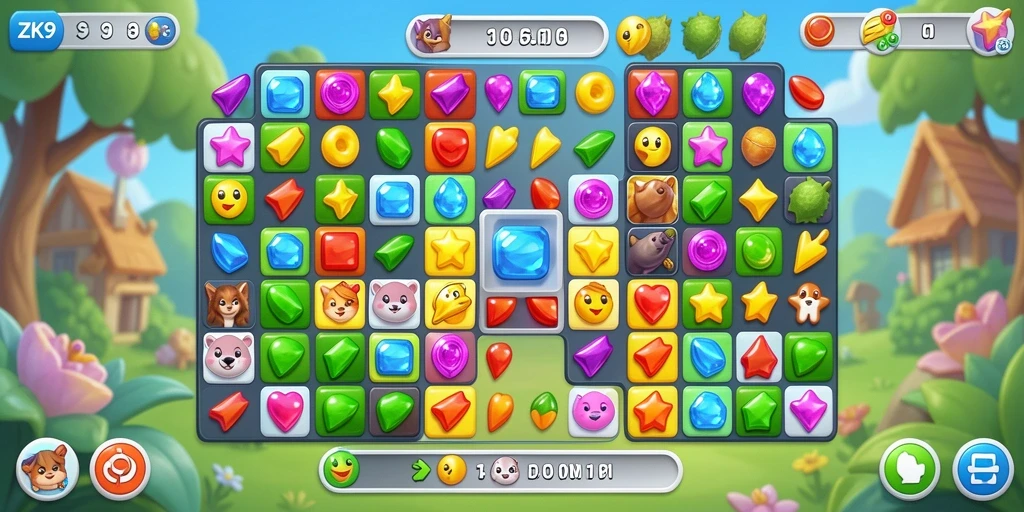Gameplay seru ZK9 dengan tantangan mencocokkan objek.
